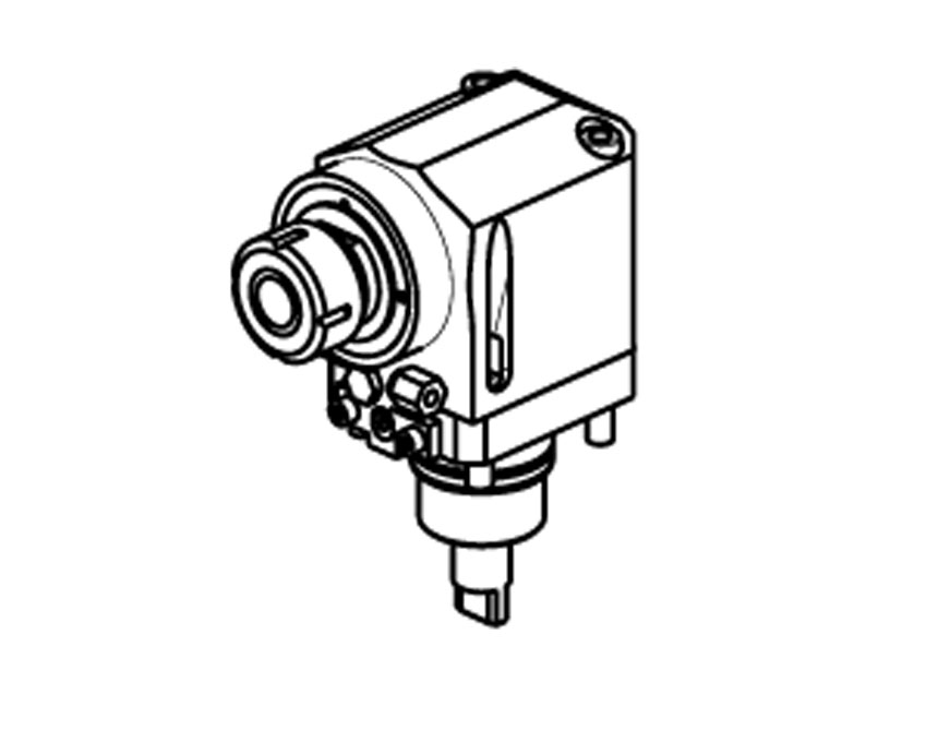 AXIAL DRIVEN TOOL H=80mm REINFORCED